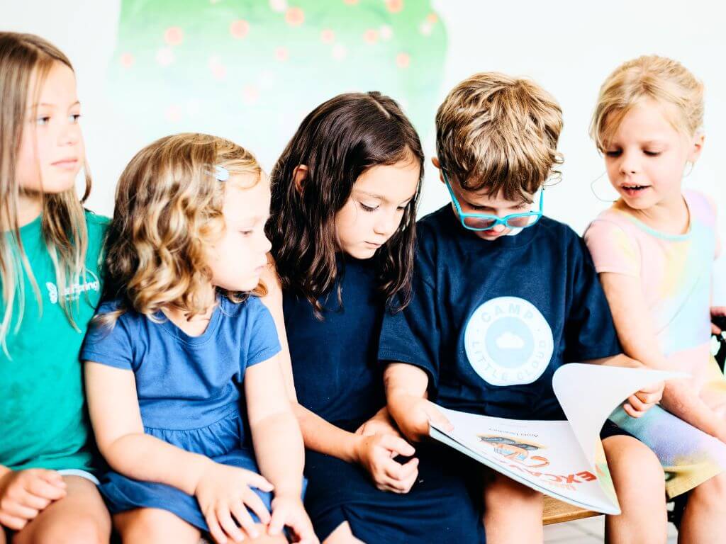 LeafSpring School students reading
