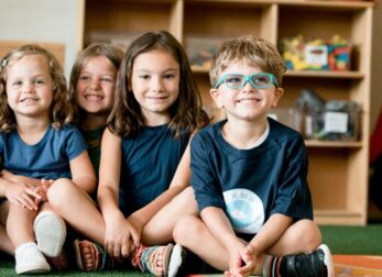 LeafSpring School students in classroom