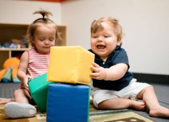 LeafSpring School toddler stacking blocks
